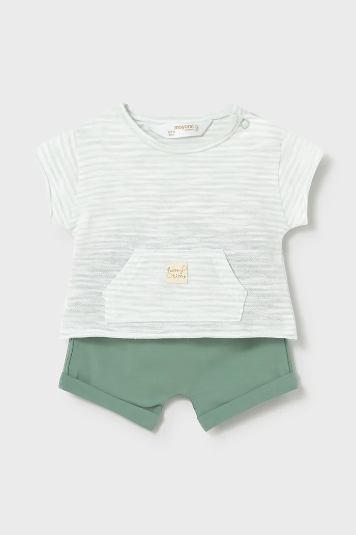 Sada pre bábätká Mayoral Newborn 2-pak 1626.1H.Newborn.PPY2 zelená SS26