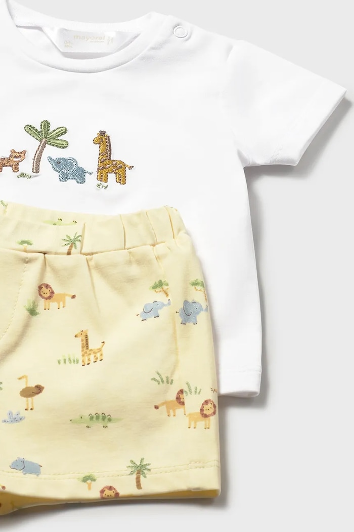 Комплект для немовлят Mayoral Newborn 2-pack жовтий 1652.1E.Newborn.PPY2