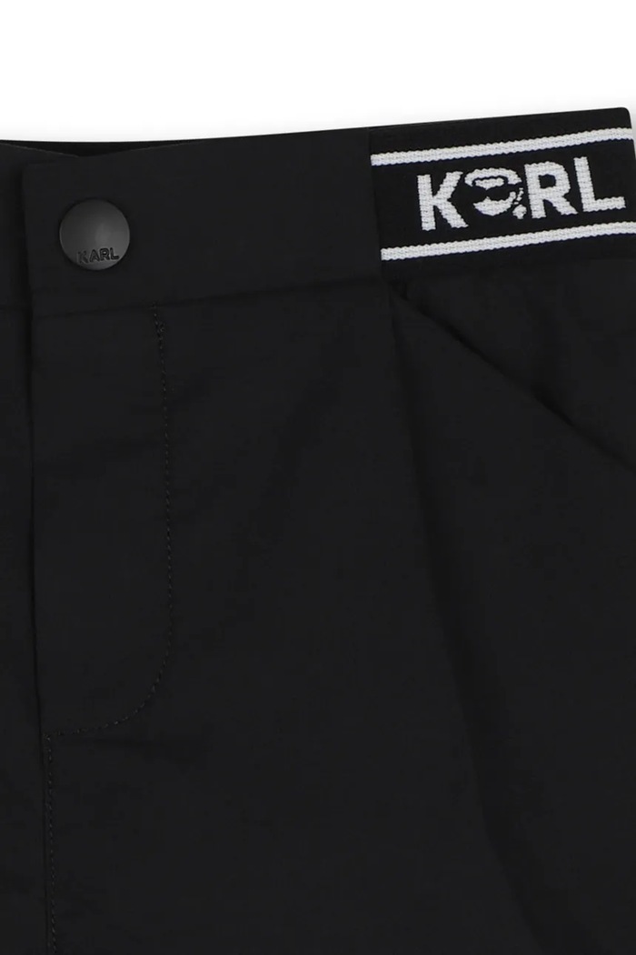 Detská bavlnená súprava Karl Lagerfeld Z31077.86.108 biela