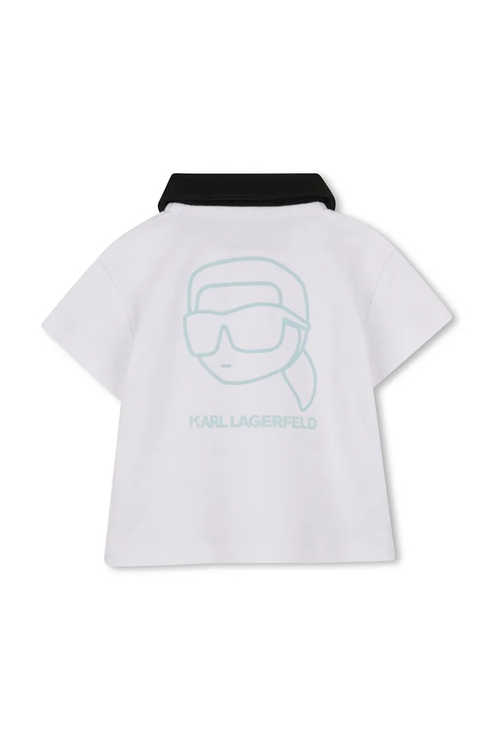 Karl Lagerfeld compleu bebe albastru Z31050.86