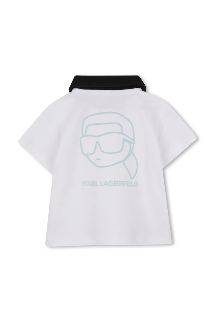 Karl Lagerfeld compleu bebe albastru Z31050.86