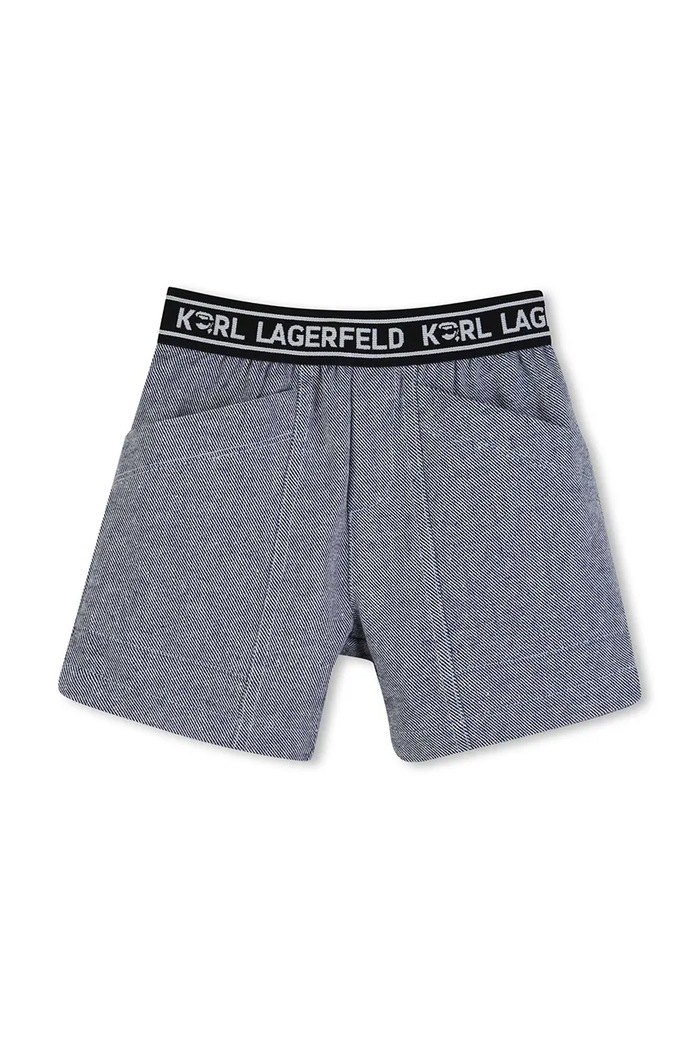 Karl Lagerfeld komplet niemowlęcy niebieski Z31069.67.81