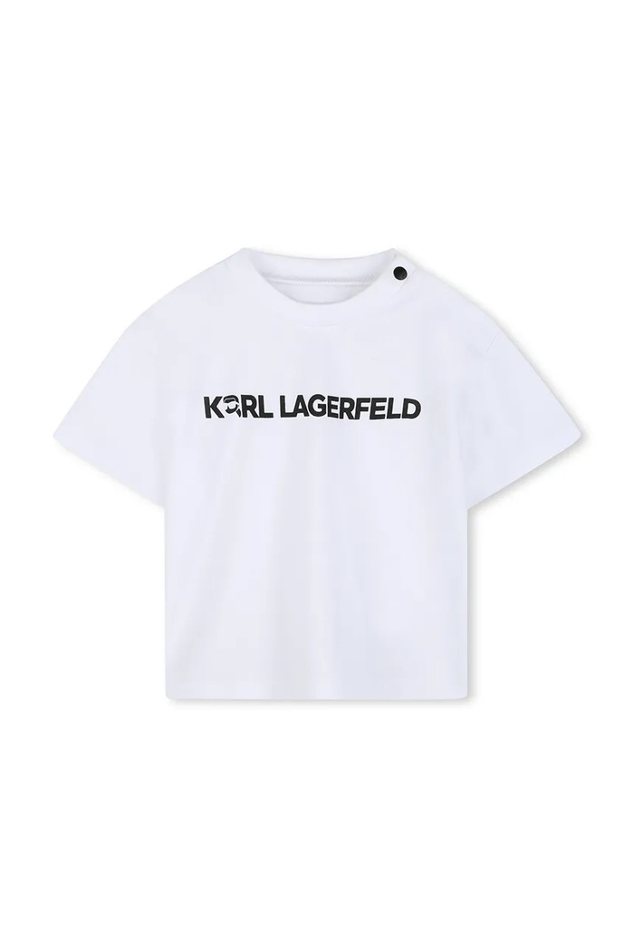 Chłopiec Karl Lagerfeld komplet dziecięcy Z31067.86.108 biały
