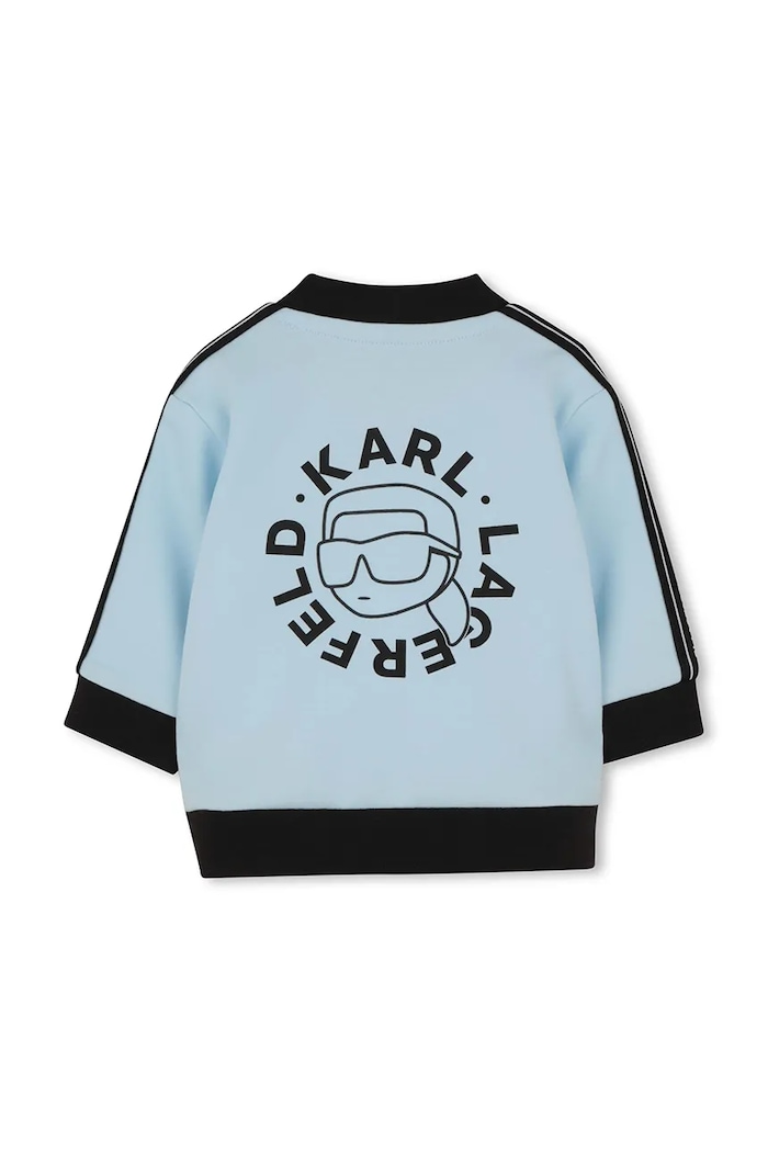 Karl Lagerfeld komplet niemowlęcy niebieski Z31049.60.81