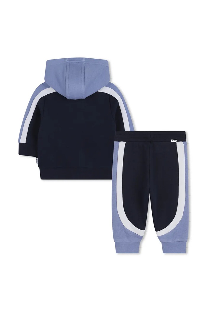 BOSS dres niemowlęcy J52850.67.81 granatowy SS26