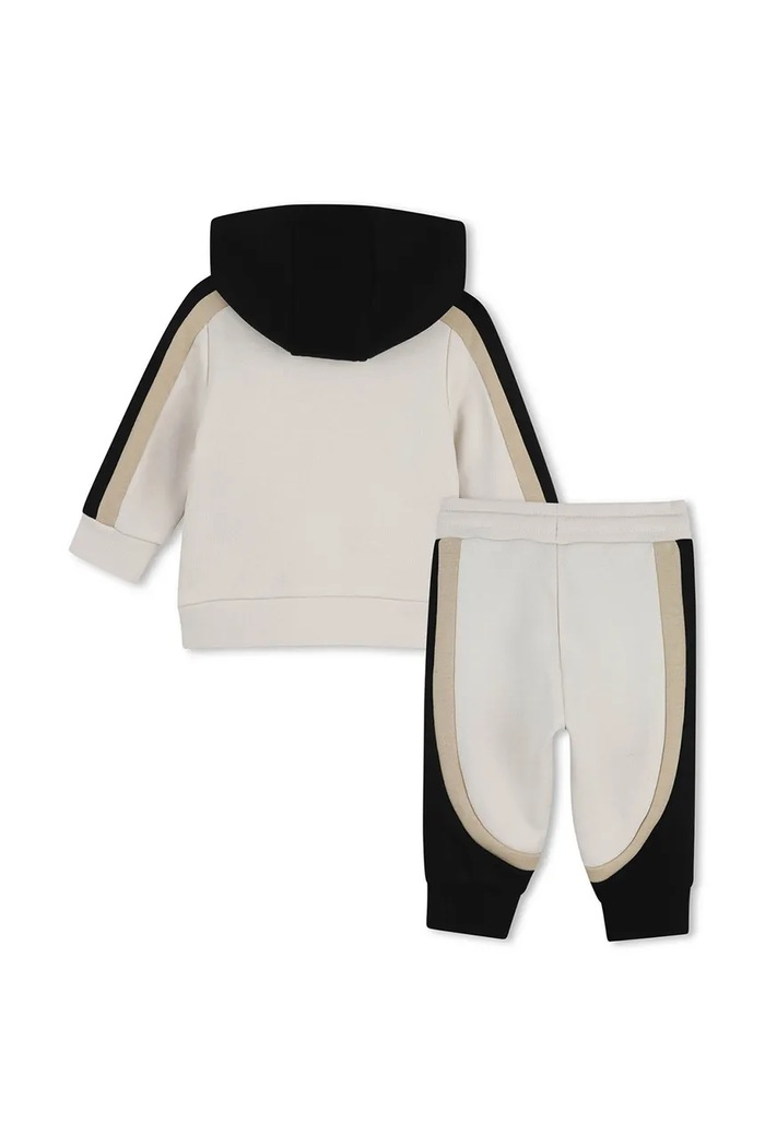 BOSS dres niemowlęcy J52850.67.81 beżowy SS26
