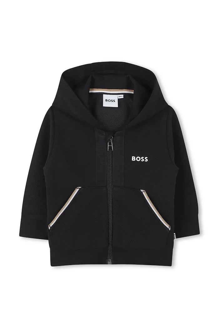 BOSS dres niemowlęcy J52849.86.94 czarny SS26
