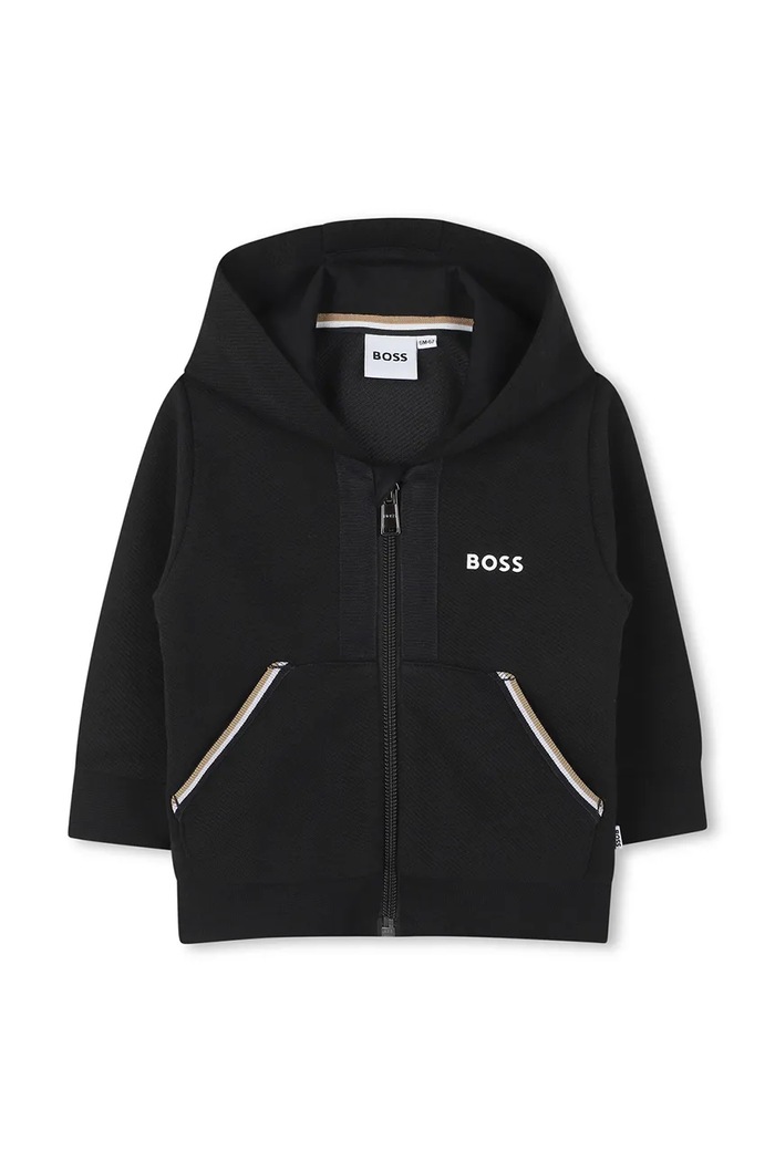 BOSS dres niemowlęcy J52849.71.81 czarny SS26