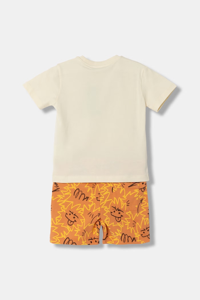United Colors of Benetton mindennapi szett gyerek pamut 34UTGK00U.P.seasonal bézs SS26