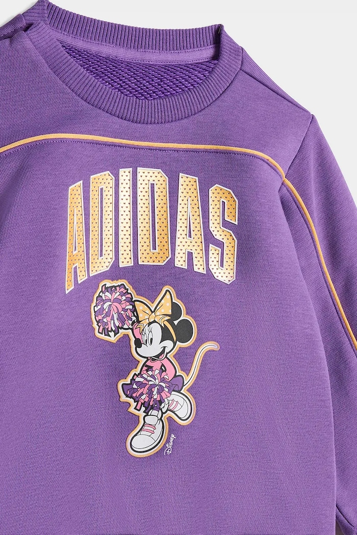 Dziewczynka adidas dres dziecięcy DISNEY JZ3548 fioletowy