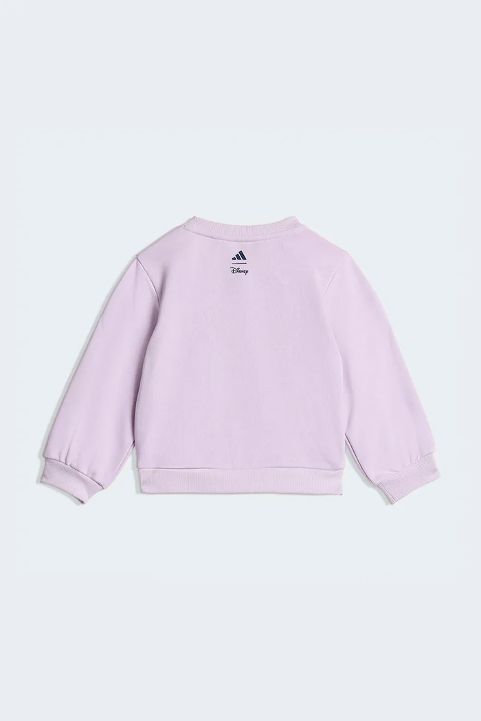 Dziewczynka adidas dres niemowlęcy DISNEY JZ3554 fioletowy