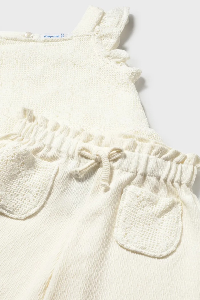 Детский комплект Mayoral белый 1515.4E.Baby.PPY2