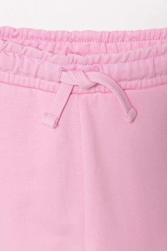 Dziewczynka Guess dres bawełniany niemowlęcy 2-pack A6RG03.KA6R4.PPY2 różowy