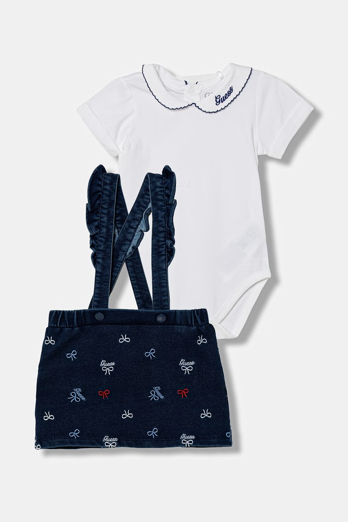 Guess komplet niemowlęcy biały S6RG09.J1311.PPY2