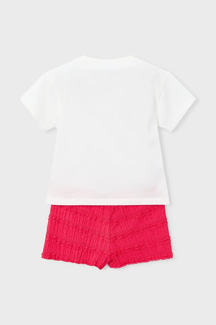 Fete Mayoral set de bumbac pentru copii 3231.6M.Mini.PPY2 roz