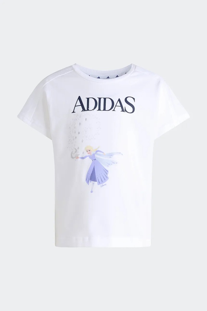 adidas tricou pentru copii DISNEY JZ3575 alb SS26