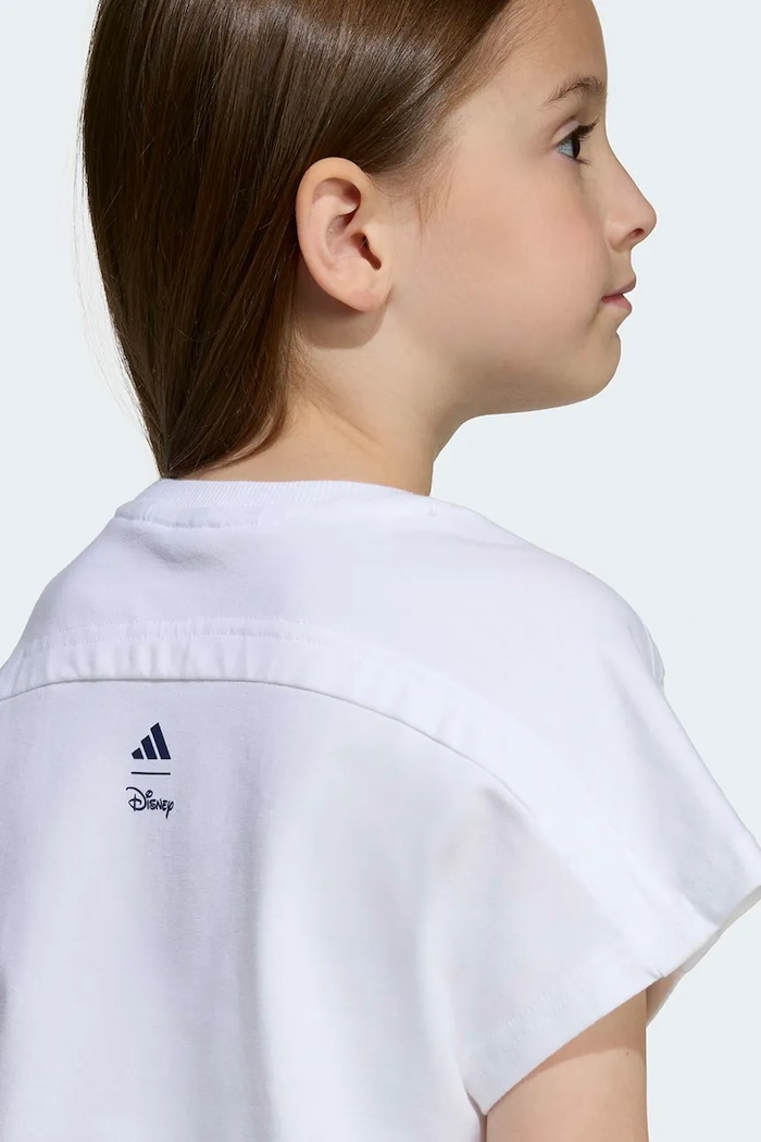 adidas tricou pentru copii DISNEY alb JZ3575