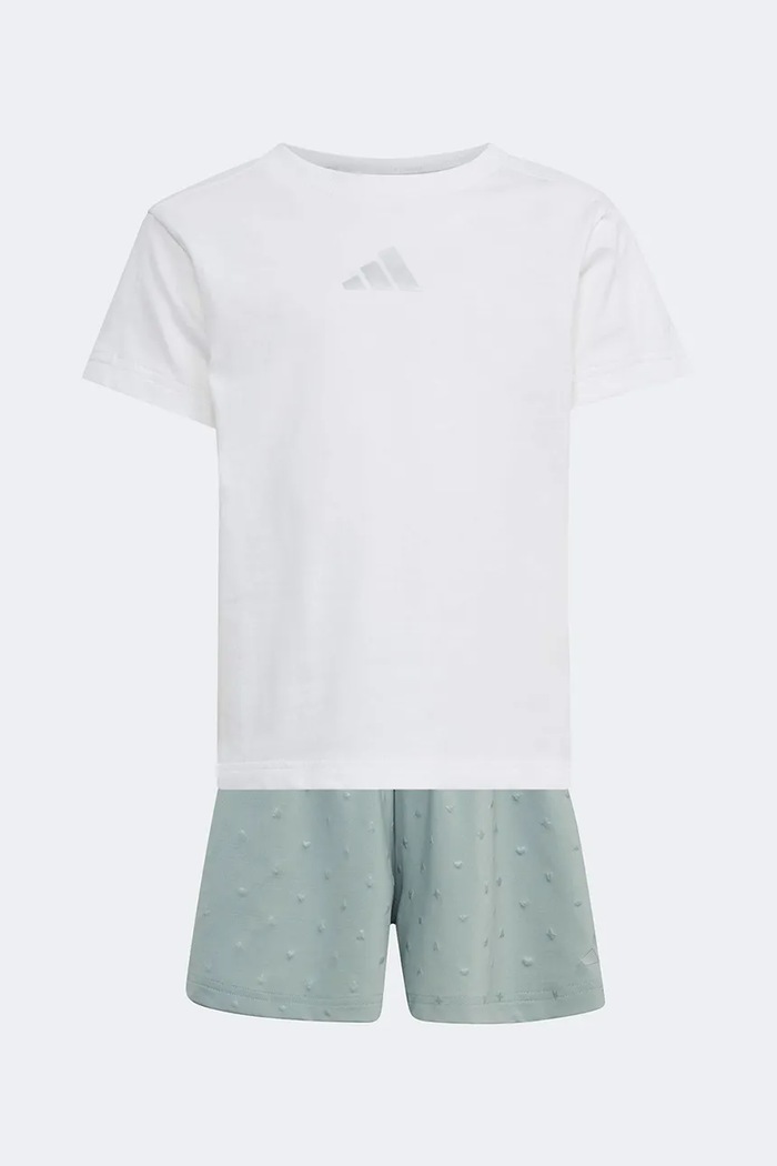 Detská súprava adidas KB7041 biela SS26