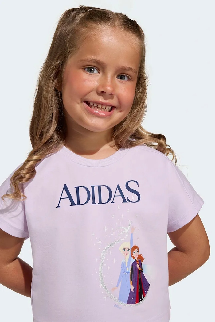 Detská bavlnená súprava adidas DISNEY JZ3578