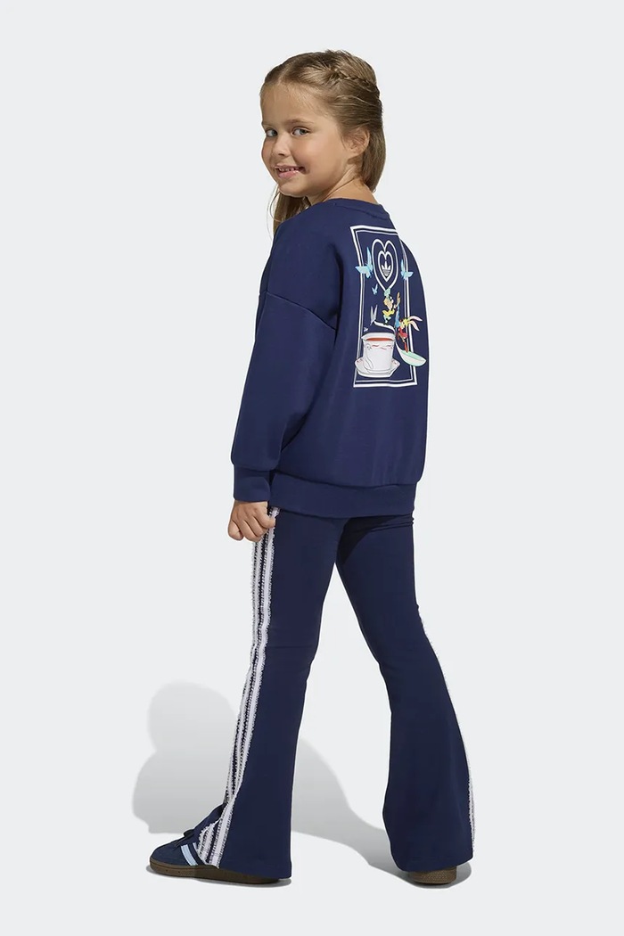 Detská súprava adidas Originals DISNEY nášivka tmavomodrá KE0484