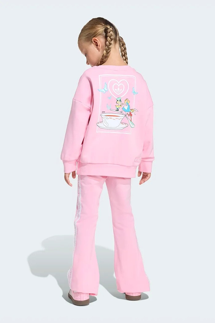 adidas Originals dres dziecięcy DISNEY dzianina różowy KE0485