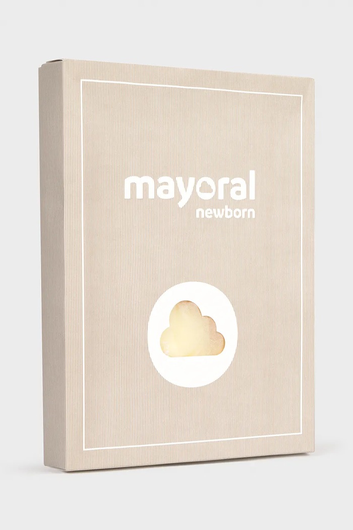 Mayoral Newborn baba pamut melegítő sárga 1288.2F.Newborn.PPY2