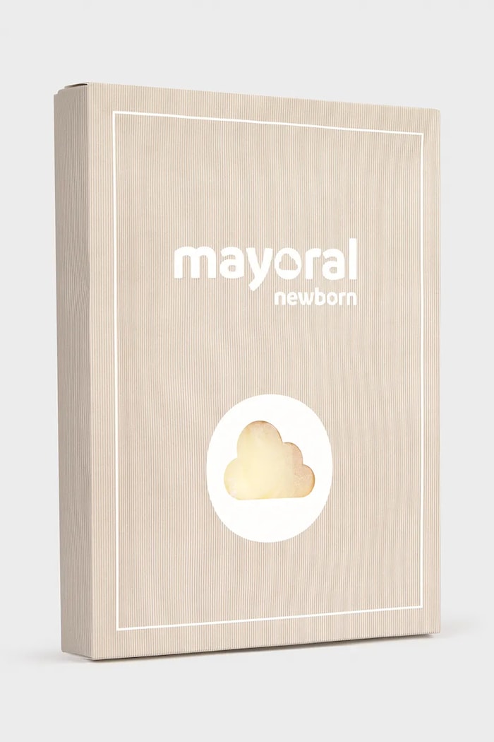Mayoral Newborn baba pamut melegítő sárga 1288.2F.Newborn.PPY2