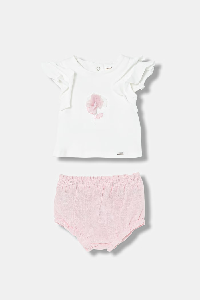 Mayoral Newborn compleu bebe tricotaj roz 1289.2M.Newborn.PPY2
