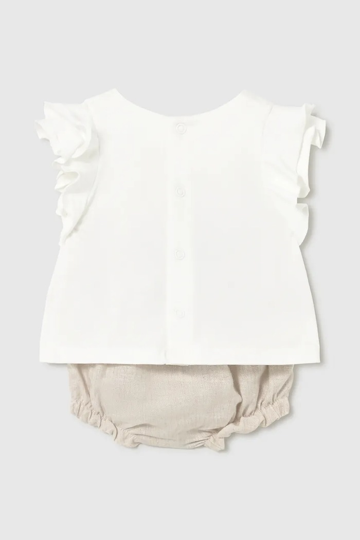 Mayoral Newborn compleu bebe 1289.2M.Newborn.PPY2 bej SS26