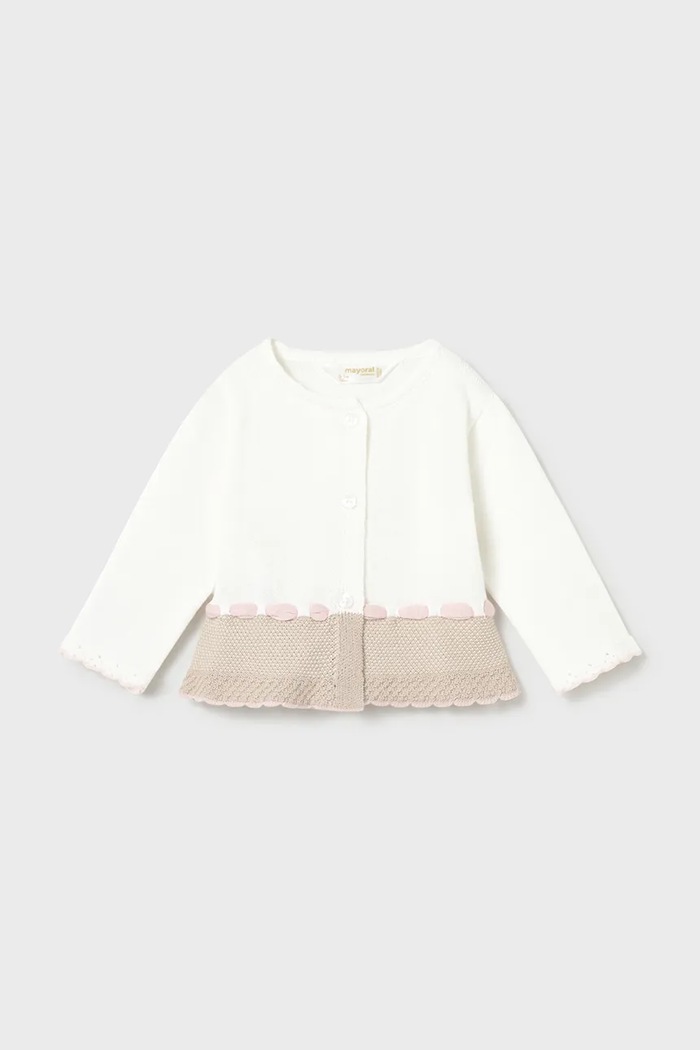 Σετ μωρού Mayoral Newborn 1507.2D.Newborn.PPY2 μπεζ SS26