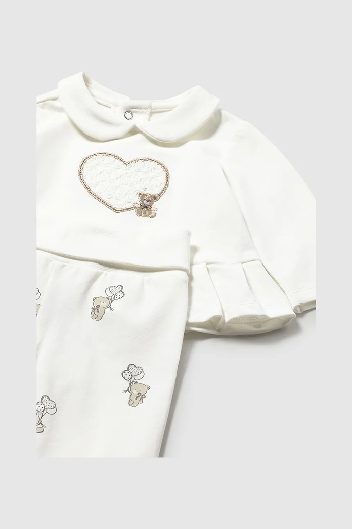 Комплект для немовлят Mayoral Newborn бежевий 1592.2B.Newborn.PPY2