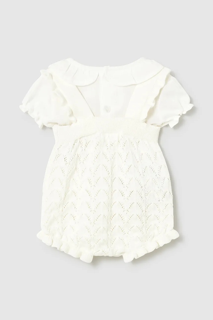 Κοριτσίστικα Βρεφικό βαμβακερό σετ Mayoral Newborn 1637.2B.Newborn.PPY2 μπεζ
