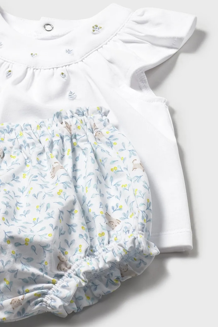 Σετ μωρού Mayoral Newborn 2-pack μπλε 1639.2F.Newborn.PPY2