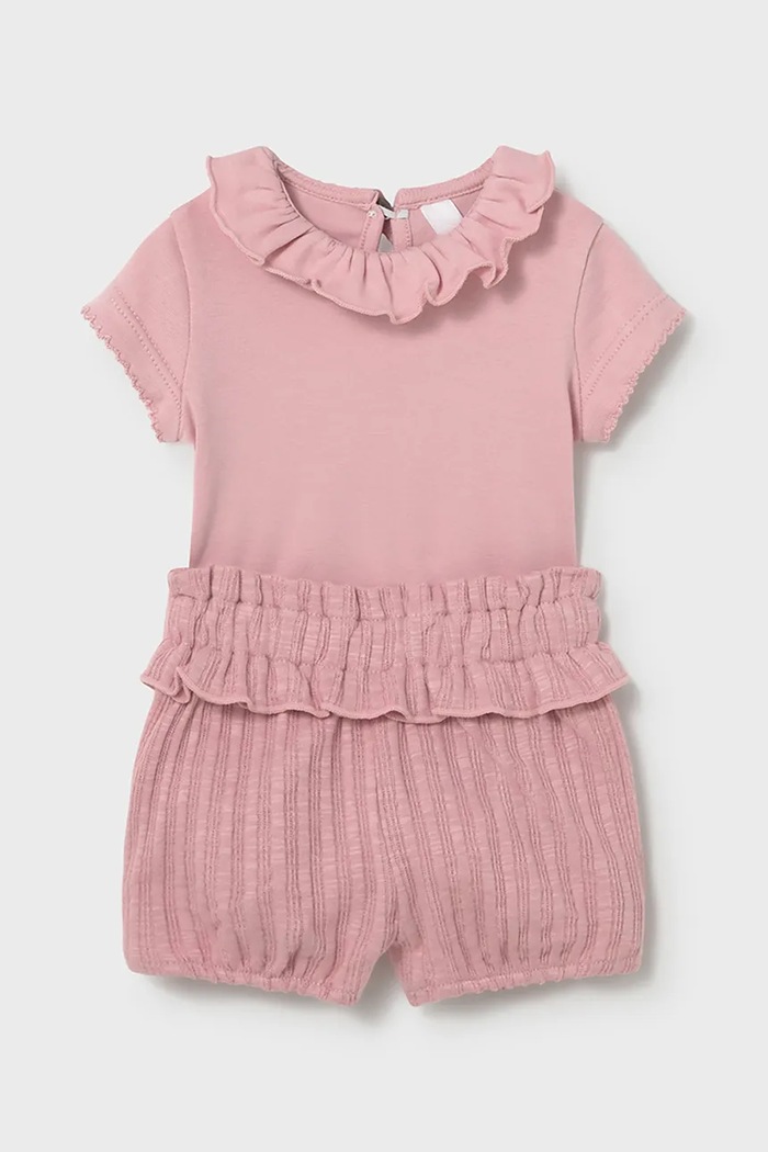 Mayoral Newborn compleu bebe 1640.2H.Newborn.PPY2 roz SS26