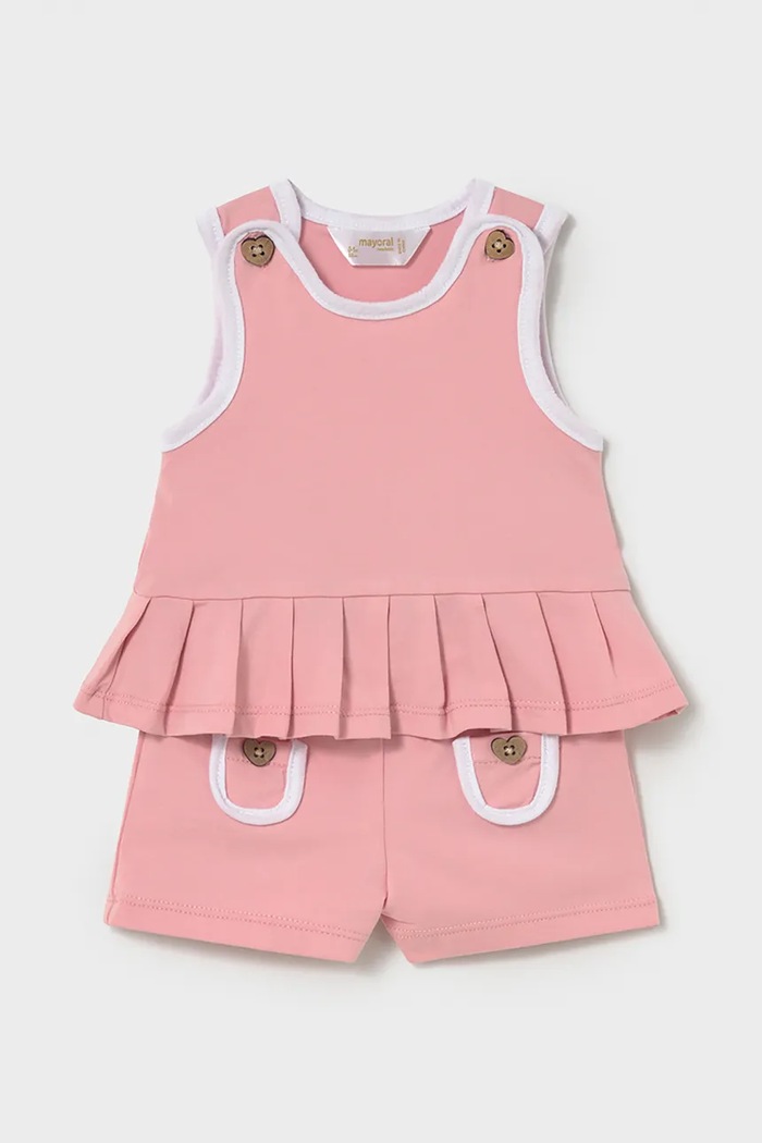 Σετ μωρού Mayoral Newborn 2-pack 1643.2T.Newborn.PPY2 ροζ SS26
