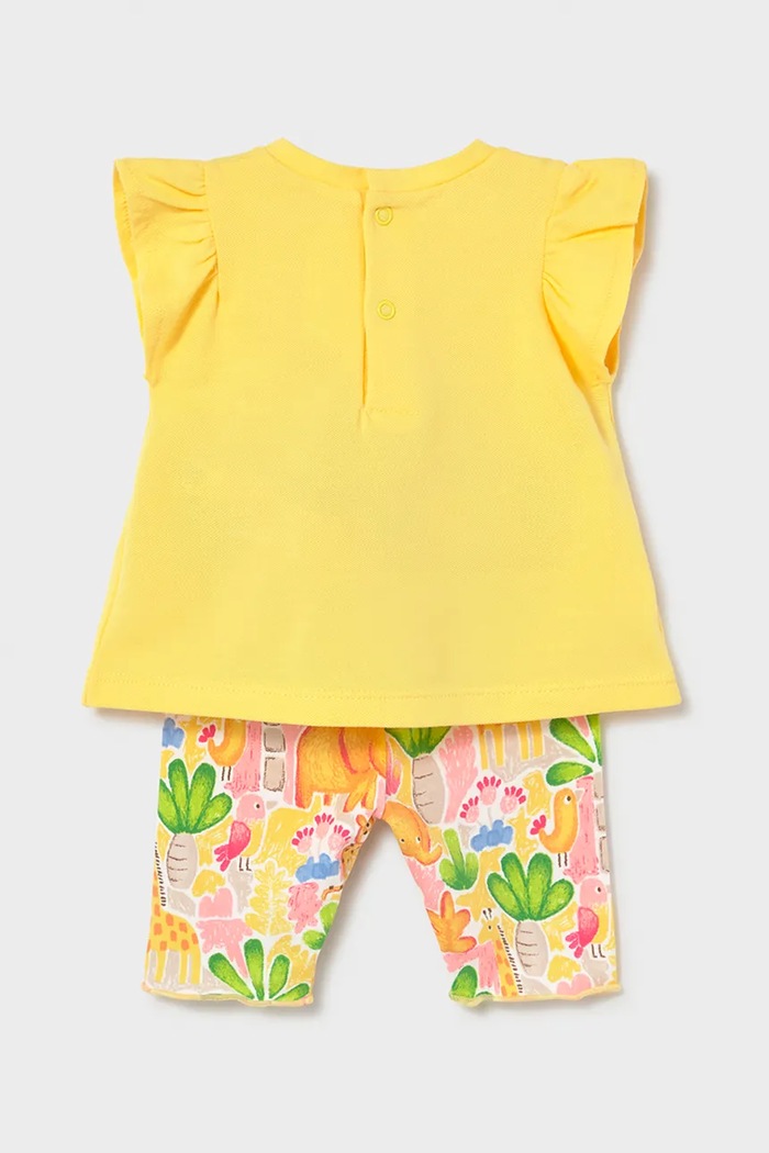 Mayoral Newborn komplet niemowlęcy 1734.2K.Newborn.PPY2 żółty SS26