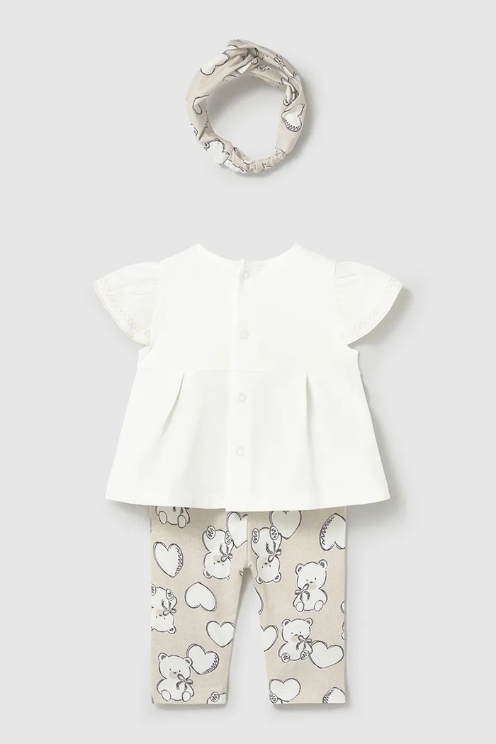 Σετ μωρού Mayoral Newborn 1735.2P.Newborn.PPY2 μπεζ SS26