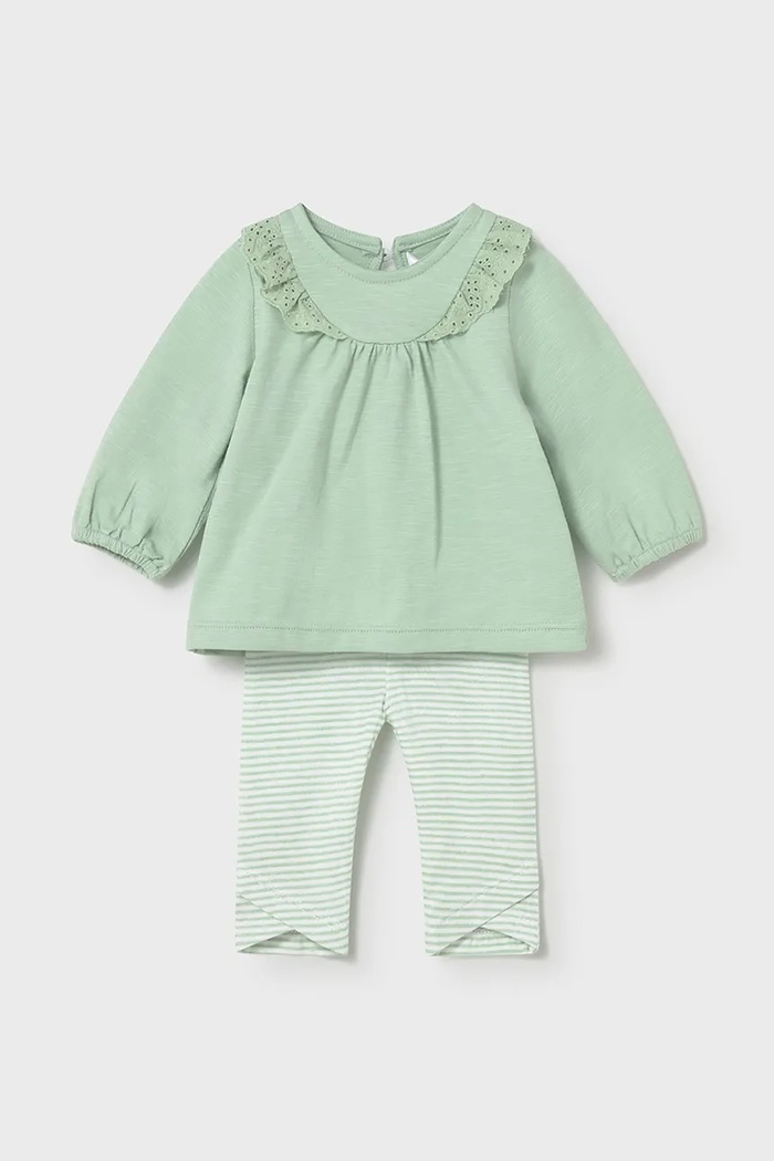 Σετ μωρού Mayoral Newborn 2-pack 1741.2H.Newborn.PPY2 πράσινο SS26