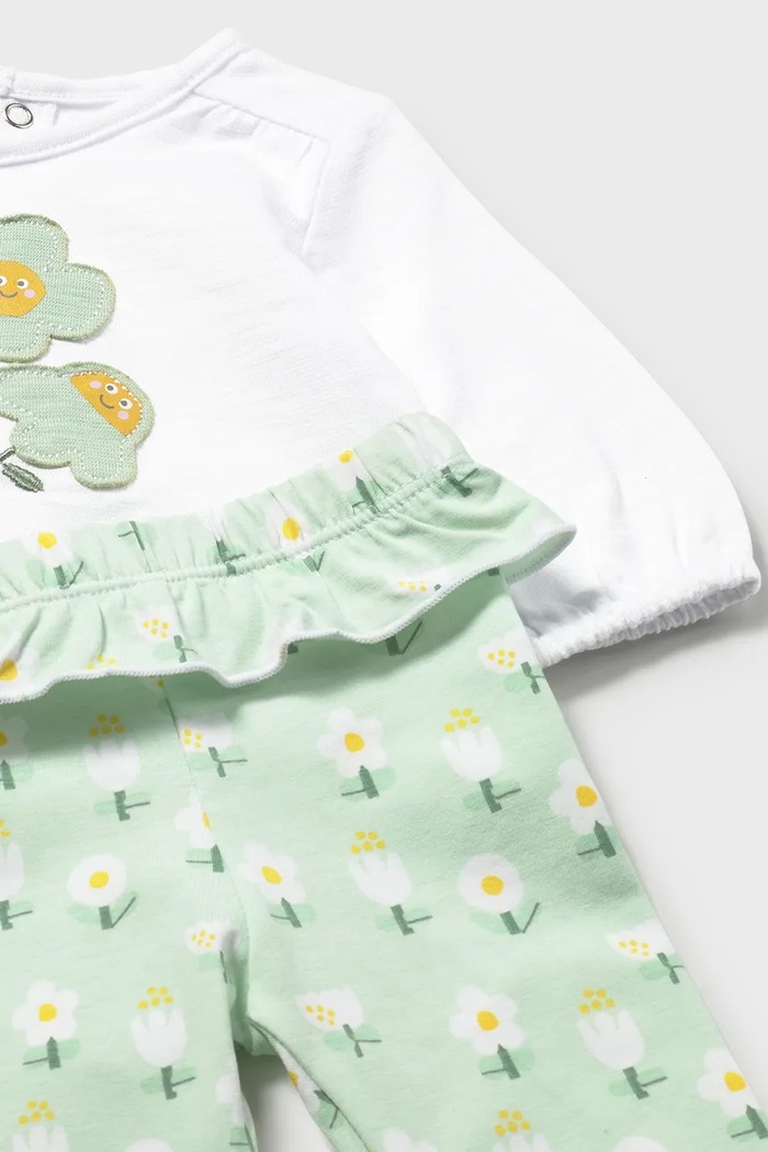 Σετ μωρού Mayoral Newborn 2-pack πράσινο 1741.2H.Newborn.PPY2