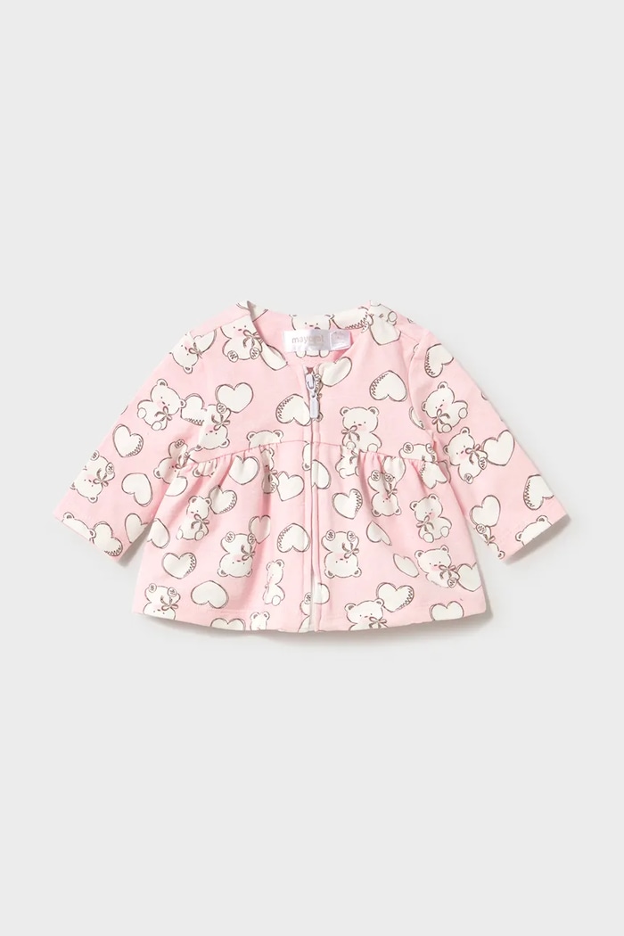 Mayoral Newborn trening bebeluși 1825.2F.Newborn.PPY2 roz SS26