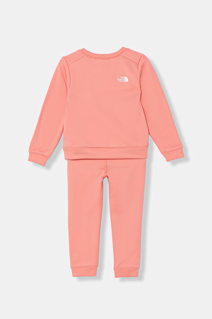 The North Face komplet dresowy dziecięcy KID TNF PERFORMANCE FLEECE SET NF0A8CV0G521 różowy SS26