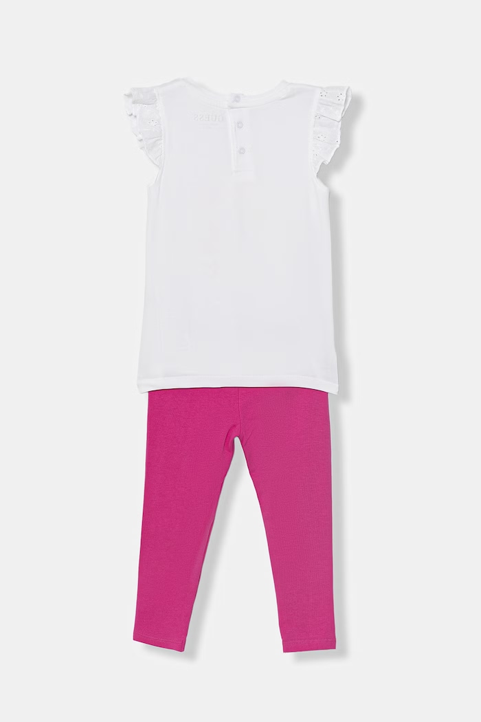 Guess compleu bebeluși A6GG08.K6YW4.PPY2.M alb SS26