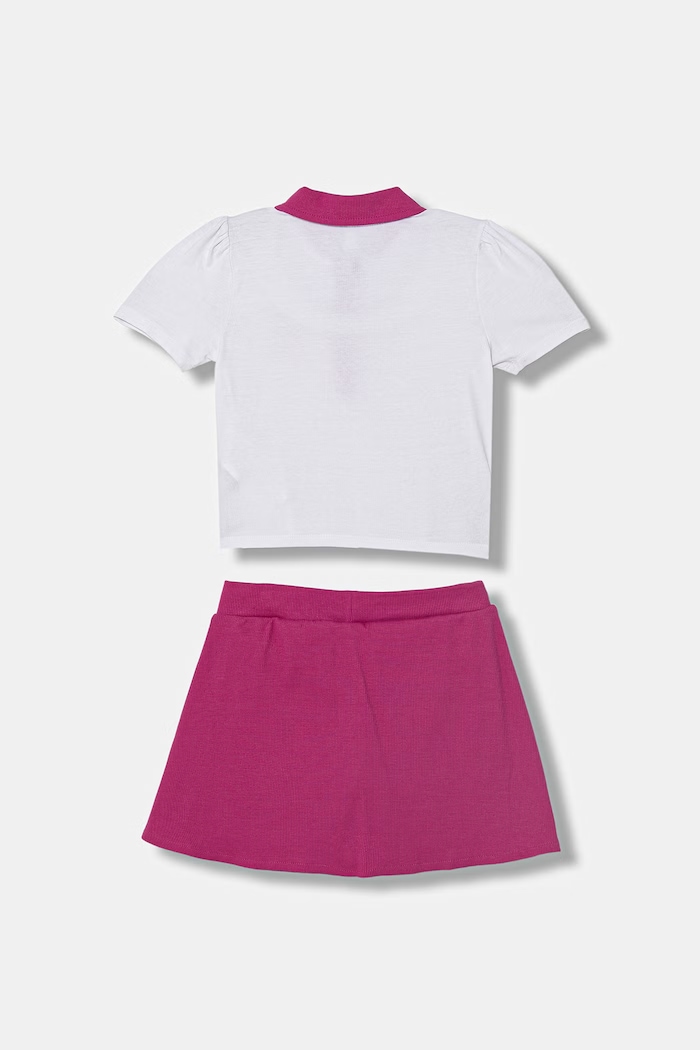 Guess compleu pentru copii, cu bumbac J6GG03.K6YW4.PPY2.M roz SS26