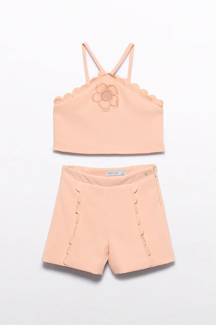Abel&Lula compleu pentru copii 5209.6.Mini.PPY2 portocaliu SS26