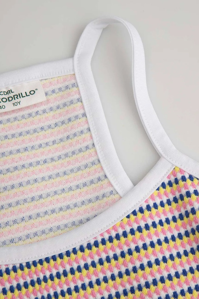 Dziewczynka Coccodrillo komplet dziecięcy bawełniany WC6117420XXG multicolor