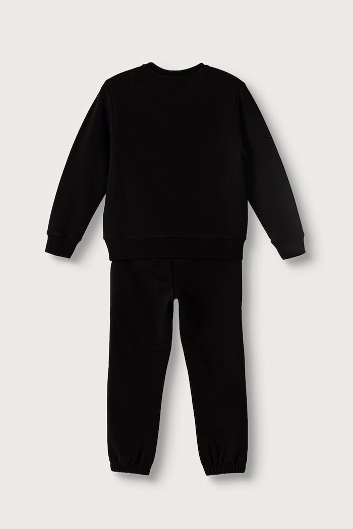 Calvin Klein Jeans tepláková súprava detská s bavlnou IN0IN00353.PPY2 čierna SS26