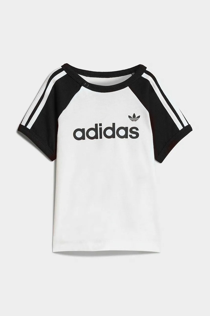 adidas Originals set de bumbac pentru copii KD1055 alb SS26