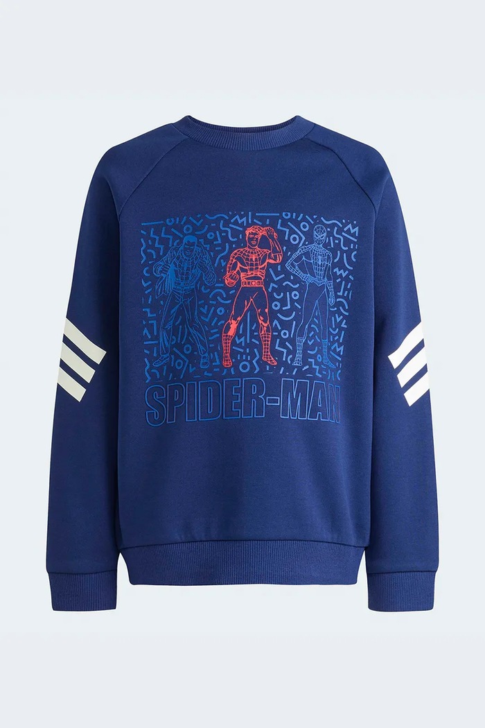 Chłopiec adidas dres dziecięcy MRVL JZ3569 granatowy