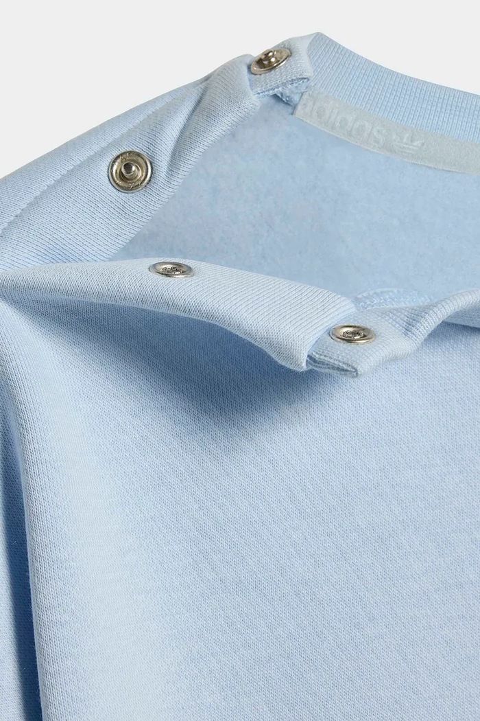 Chlapec Detská bavlnená tepláková súprava adidas Originals KR2456 modrá