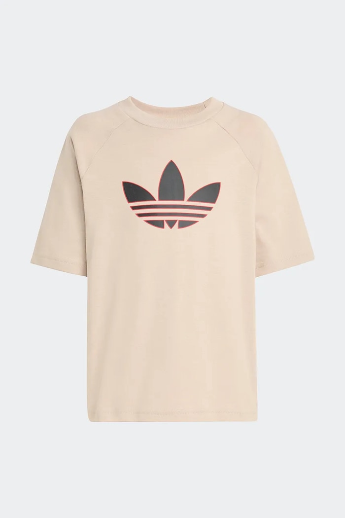 Băieți adidas Originals set de bumbac pentru copii KD5764 bej